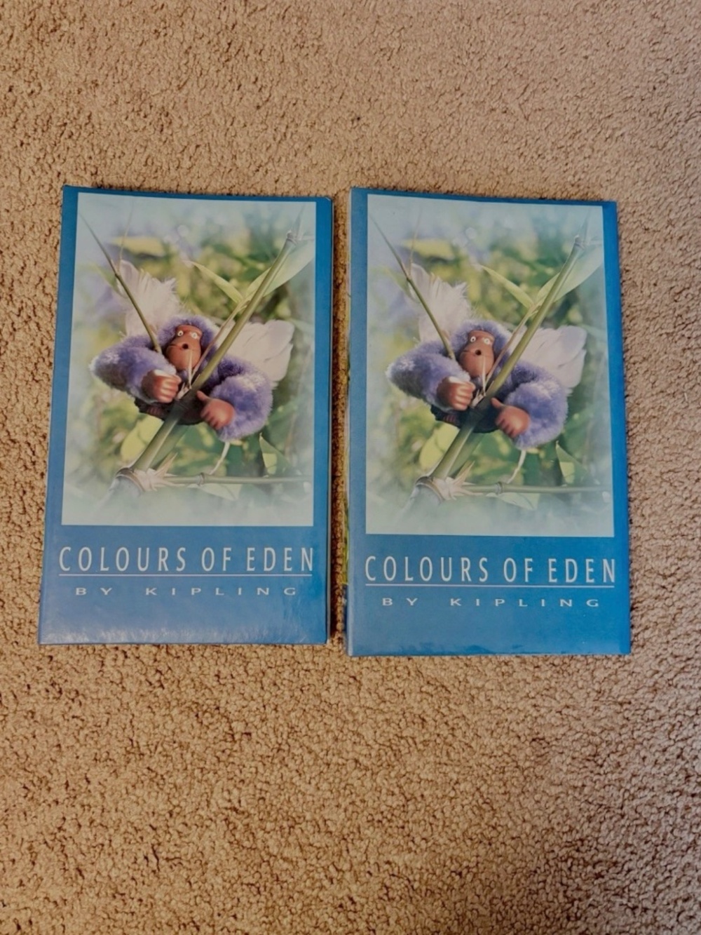 Vintage Kipling Colors of Eden Rare Promotional Gift Photo Album Set of 2 New